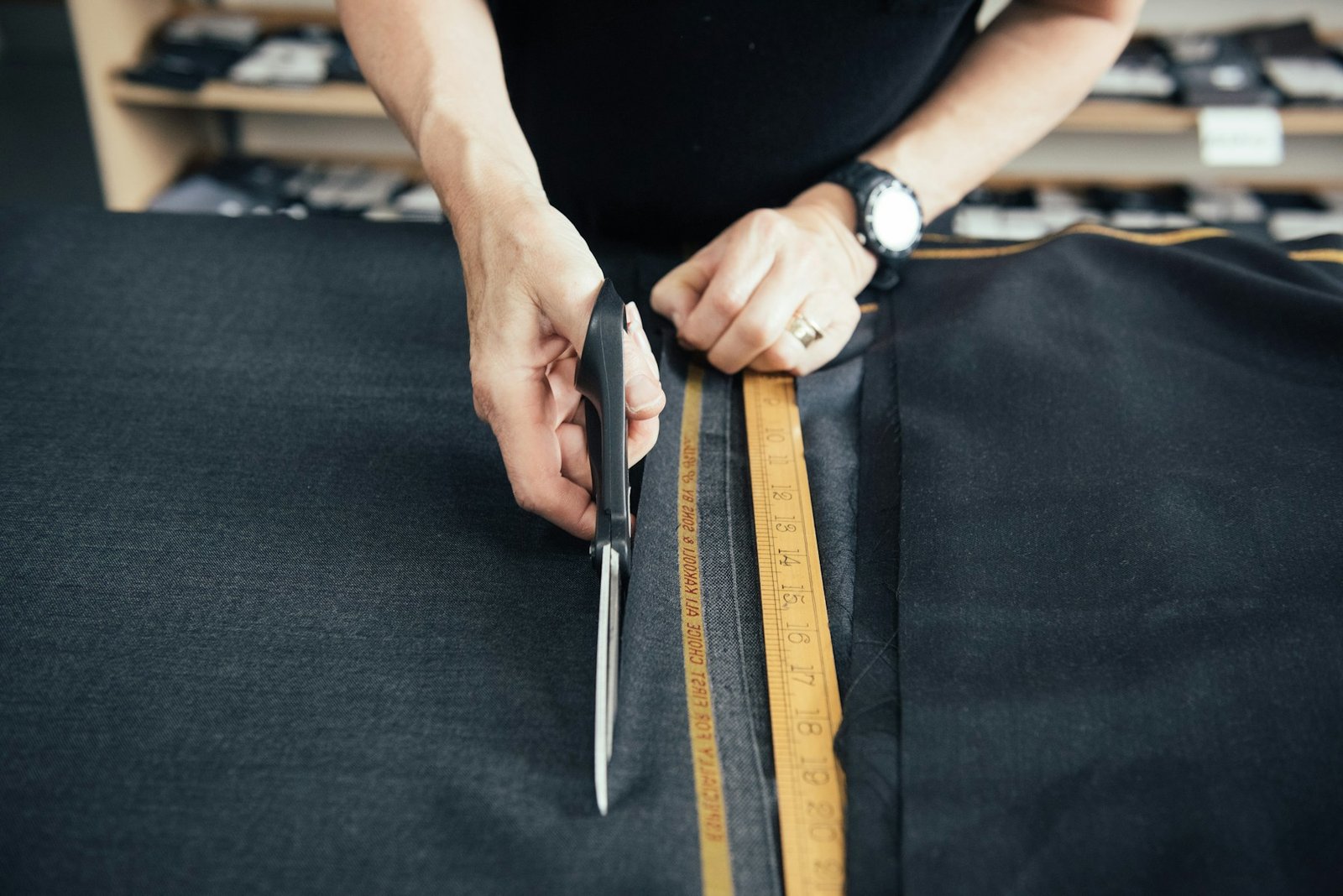 Refined tailoring and fabric details for a personal wardrobe